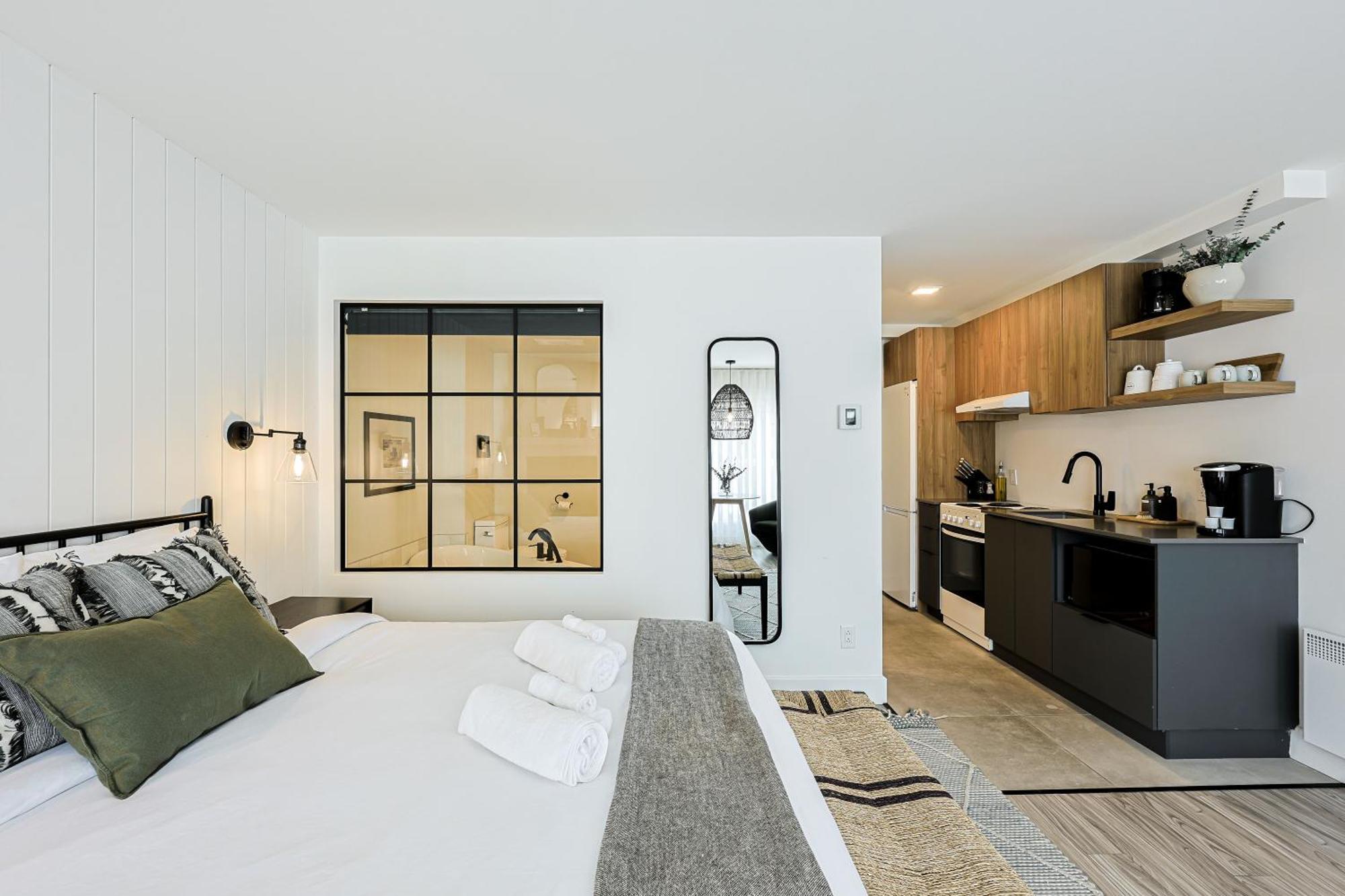 Les Lofts Du Lac Des Sables By Kasania Sainte-Agathe-des-Monts Exterior foto